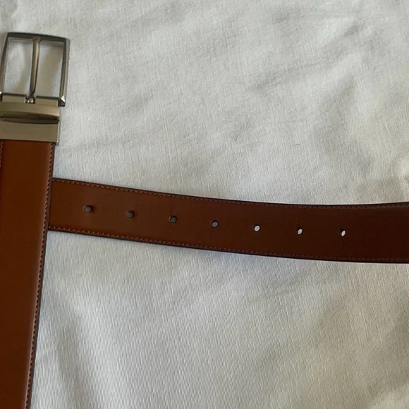 NWOT Perry Ellis mens Amigo Reversible Belt Belt - Picture 8 of 9